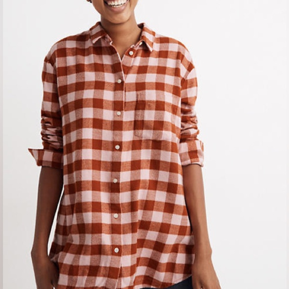 Madewell Oversized Flannel (size medium)